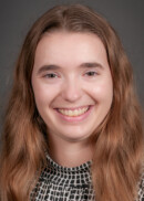 Portrait of Carly Mahoney of the Department of Biostatistics at the University of Iowa College of Public Health.