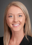 Portrait of Hallie Vonk of the Department of Health Management and Policy at the University of Iowa College of Public Health.