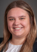 Portrait of Madisen Pautvein of the Department of Health Management and Policy at the University of Iowa College of Public Health.