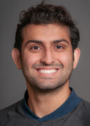 Portrait of Mohammed Amish-Malik of the Department of Epidemiology at the University of Iowa College of Public Health.