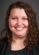Portrait of Morgan Daniels of the Department of Health Management and Policy at the University of Iowa College of Public Health.