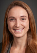 Portrait of Amelia Klarich of the Department of Health Management and Policy at the University of Iowa College of Public Health.