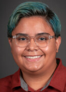 Portrait of Andrea Lopez Delgado of the Department of Epidemiology at the University of Iowa College of Public Health.