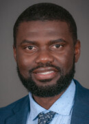 Portrait of Patrick Mabala of the Department of Epidemiology at the University of Iowa College of Public Health.