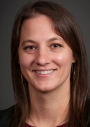 Portrait of Lauren Reist of the Department of Health Management and Policy at the University of Iowa College of Public Health.