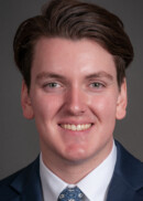 Portrait of Kyle Ellenberger of the Department of Health Management and Policy at the University of Iowa College of Public Health.