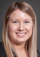 Portrait of Allison Andrews of the Department of Health Management and Policy at the University of Iowa College of Public Health.
