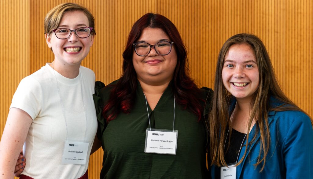 Leah Valentiner, Gretchen Guetzlaff and Shalimar Vargas Grippo