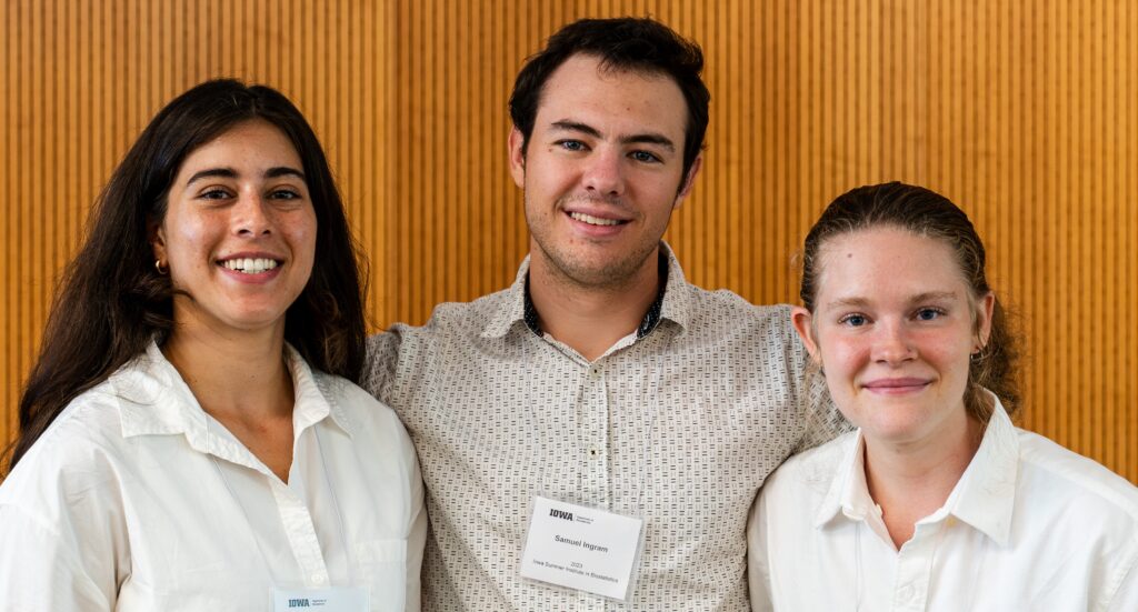 Matira Schwab, Nadine Zayyad and Sam Ingram