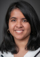 Portrait of Sanya Sami of the Department of Community and Behavioral Health at the University of Iowa College of Public Health.