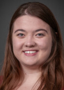 Portrait of Lindsey Bass of the Department of Occupational and Environmental Health at the University of Iowa College of Public Health.