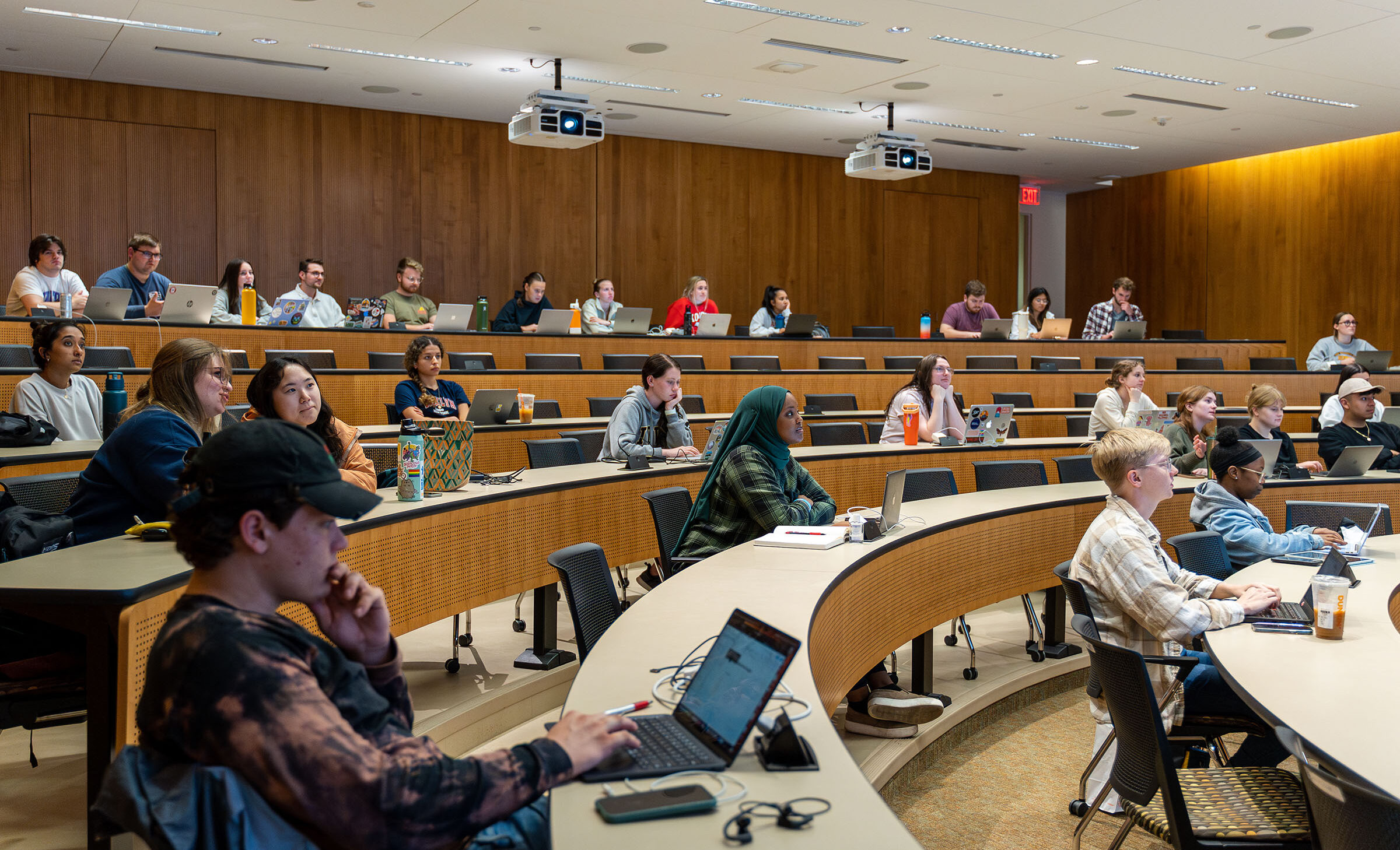 students in the Ellig Classroom