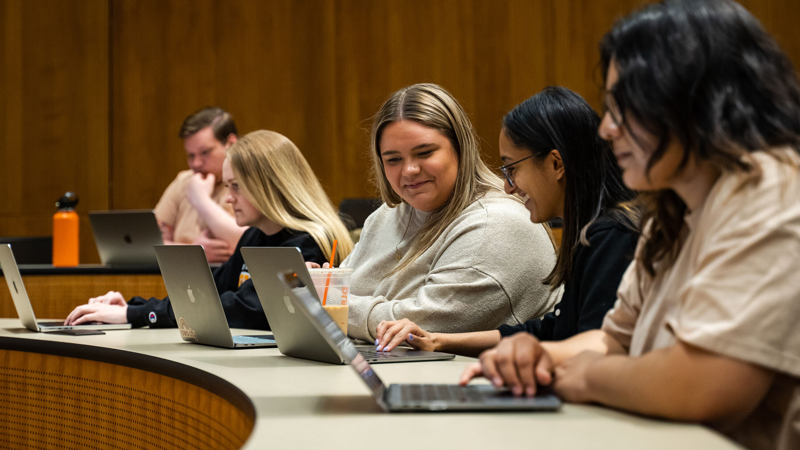 Students in the Ellig Classroom.
