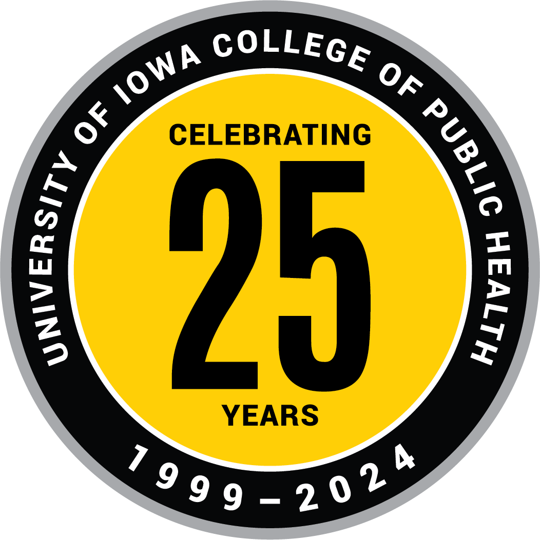 College of Public Health 25th Anniversary logo
