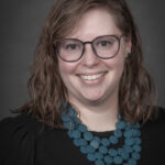 A portrait of Shoshannah Eggers of the Department of Epidemiology at the University of Iowa College of Public Health.