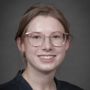A portrait of Katarina Fuhrmeister of the Department of Epidemiology at the University of Iowa College of Public Health.