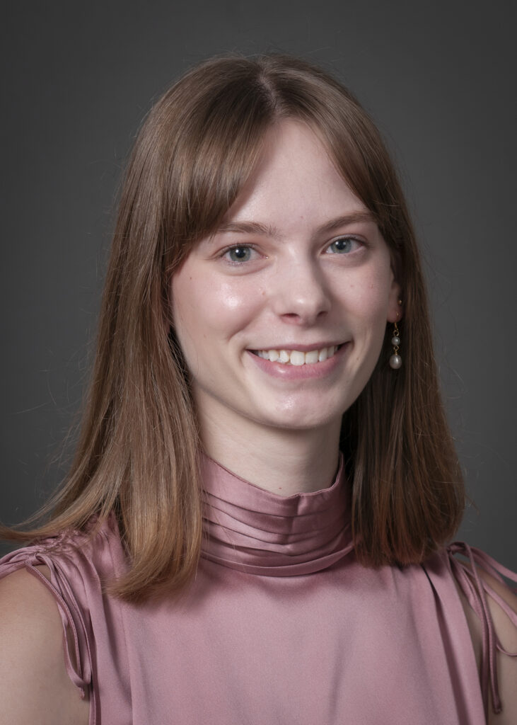 A portrait of Rachel Watson of the Department of Biostatistics at the University of Iowa College of Public Health.