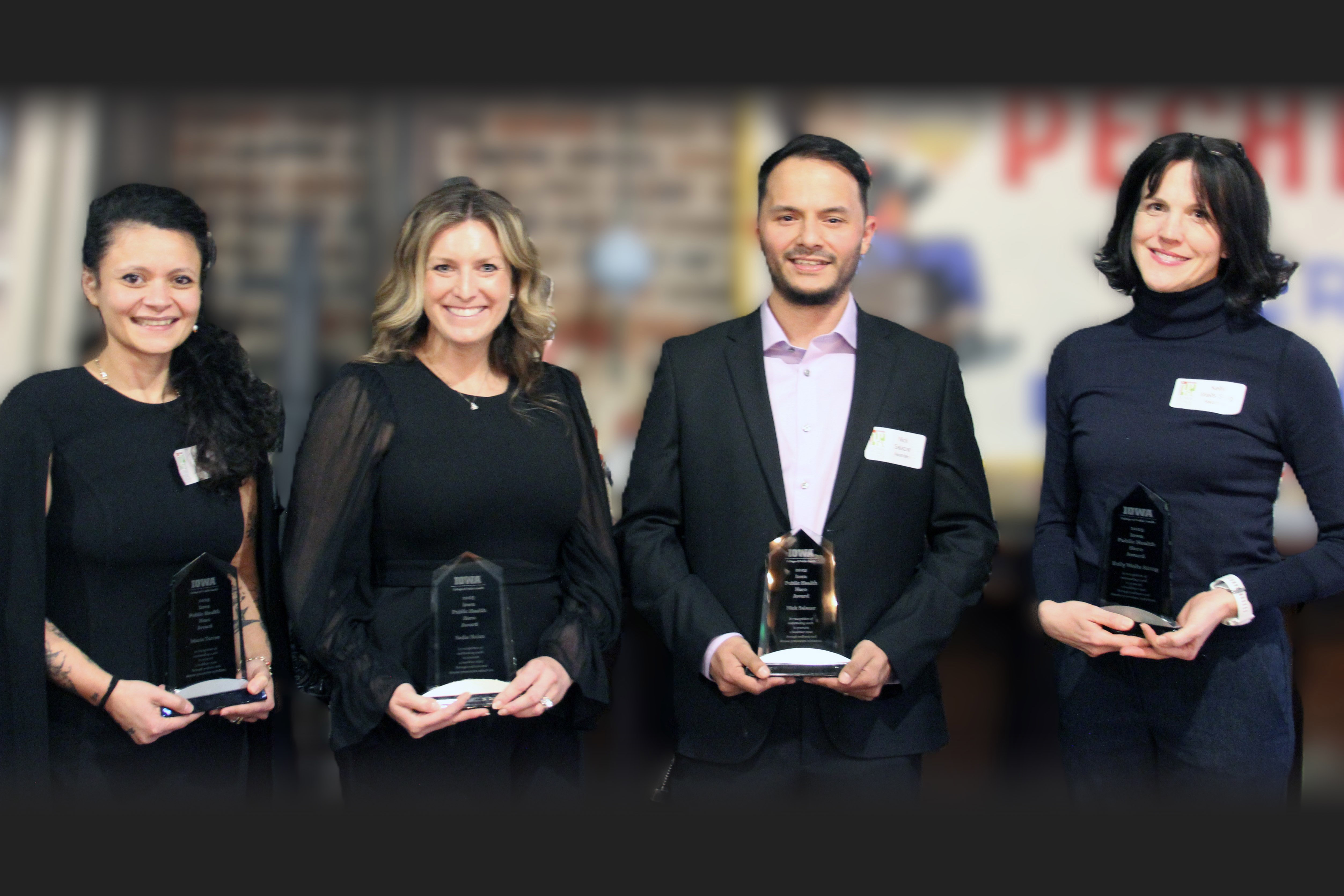 Public Health Heroes Award recipients