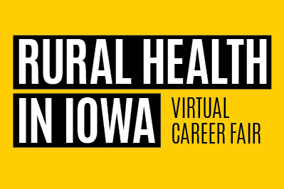 Rural Health in Iowa Virtual Career Fair logo
