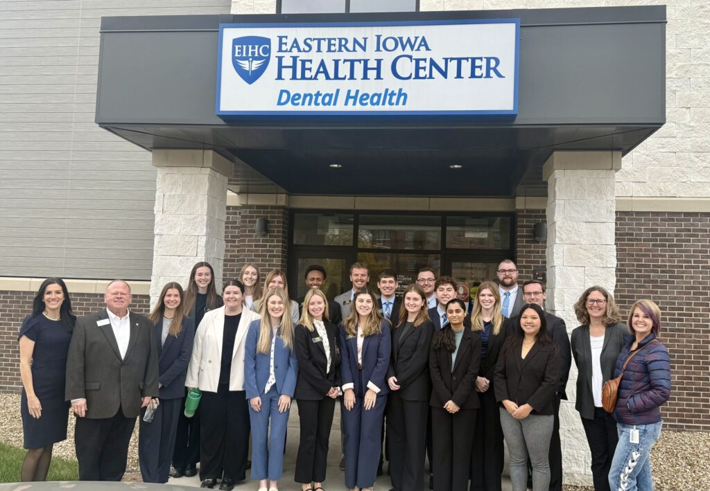 Students at Easter Iowa Health Center