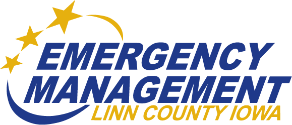 Emergency Management, Linn County Iowa logo